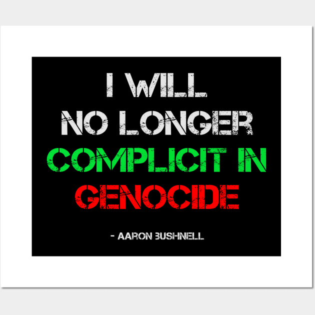 aaron bushnell quote Wall Art by BarbaraShirts